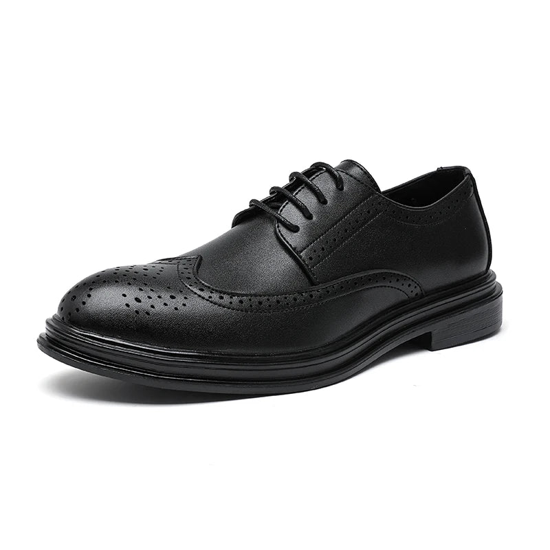 Fra Angelico Leather Wingtip Shoes