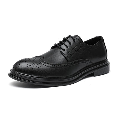 Fra Angelico Leather Wingtip Shoes