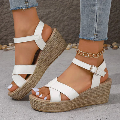 Sorietta™ | Elegant Wedge Sandals