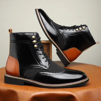 Shelby Leather Ankle Boots