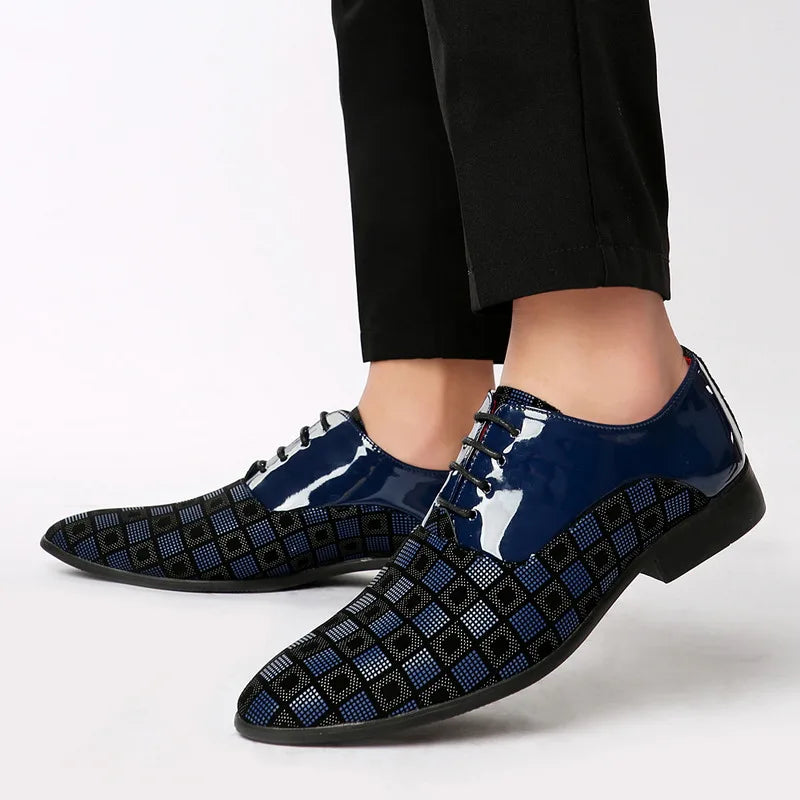 Thierry Lemoine Patterned Oxford Shoes