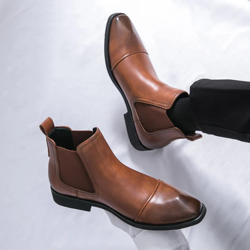 Clément Garneau Chelsea Leather Ankle Boots
