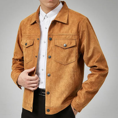 Fabio™ Suede Leather Jacket - by Cristian Moretti®