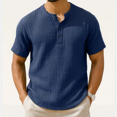 Marzio - Pleated Cotton Shirt
