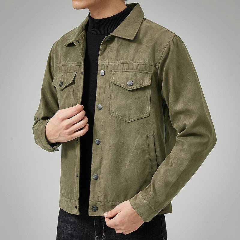 Fabio™ Suede Leather Jacket - by Cristian Moretti®