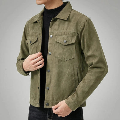 Fabio™ Suede Leather Jacket - by Cristian Moretti®