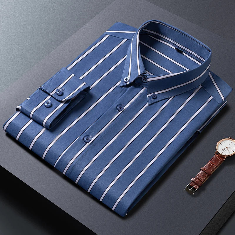 Stravell – Men’s Refined Stripe Shirt