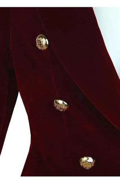 NORTHLINE STUDIO | VICTORIA GOLD-BUTTON BLAZER