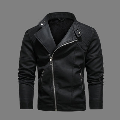 Matteo Vivaldi Leather Moto Jacket