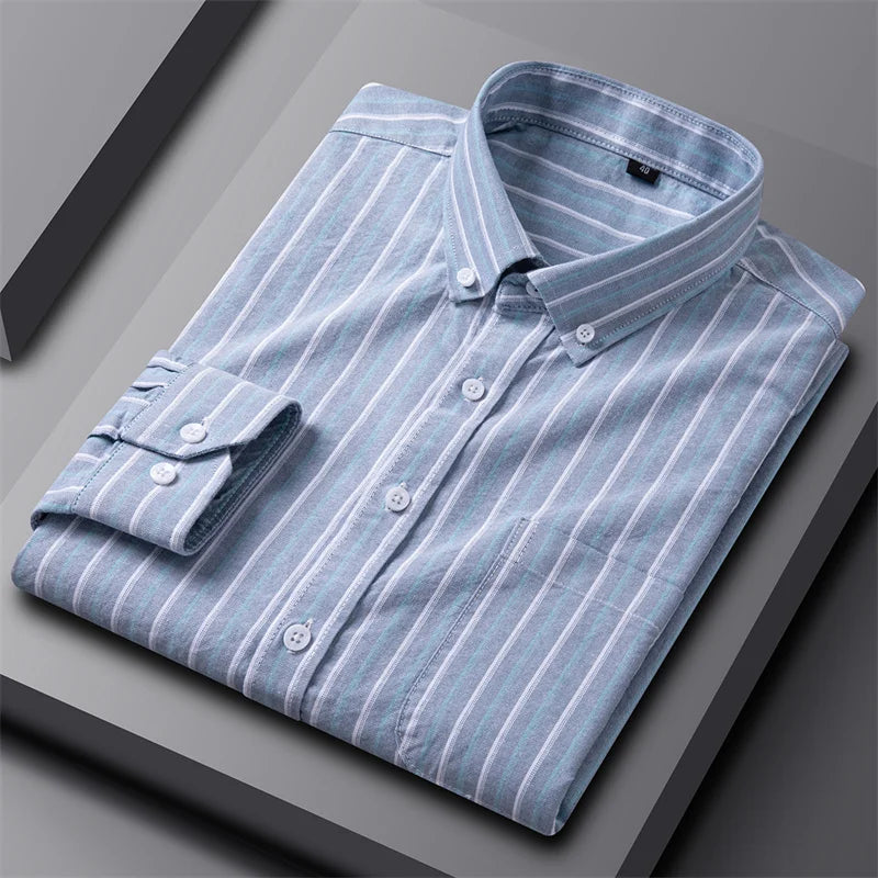 Linevaro – Men’s Modern Stripe Shirt