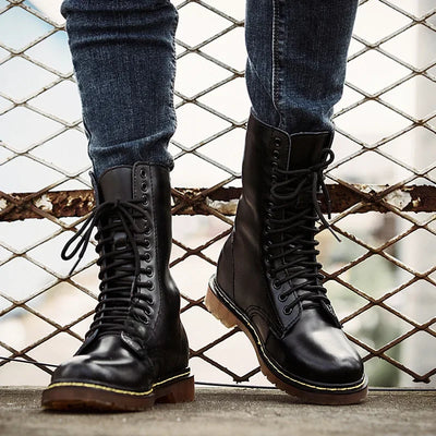 "Francesco" Leather Boots