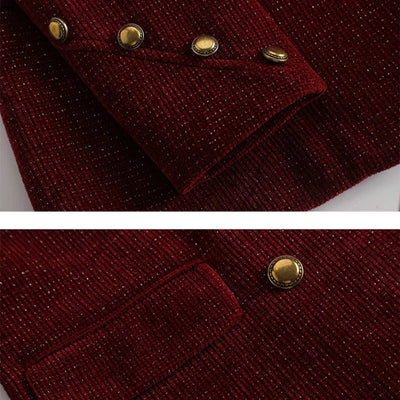 Cheri Corduroy Two-Piece Suit