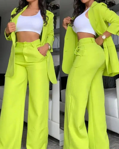 Mia™ - Stylish Two Piece Suit Set