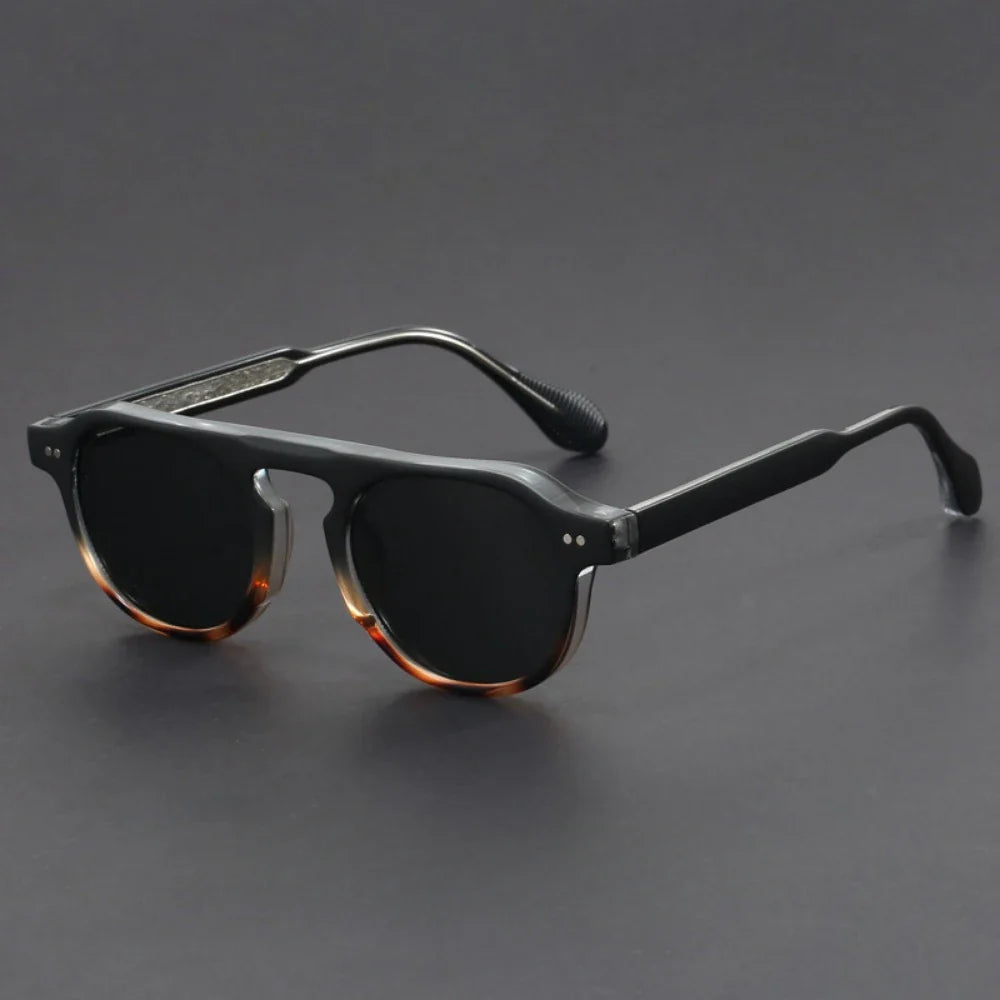 Noir Panto Sunglasses