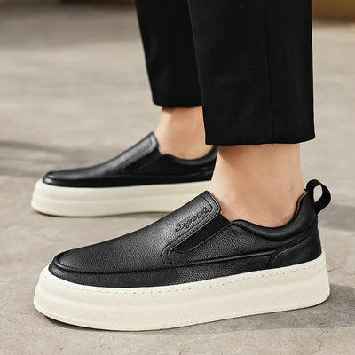Agnolo Doni Genuine Leather Sneakers