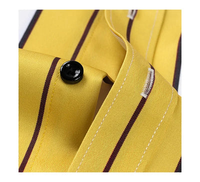 Stravino – Men’s Bold Stripe Dress Shirt