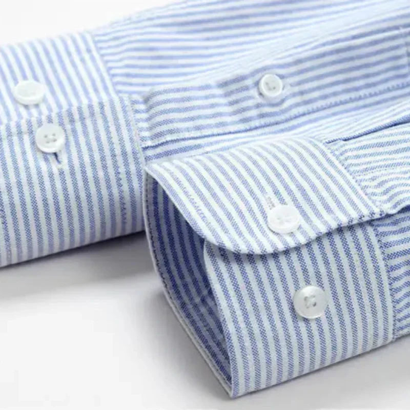 Pinverra – Men’s Fine Pinstripe Shirt