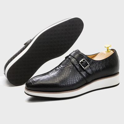 "Imperial" Leather Monkstraps