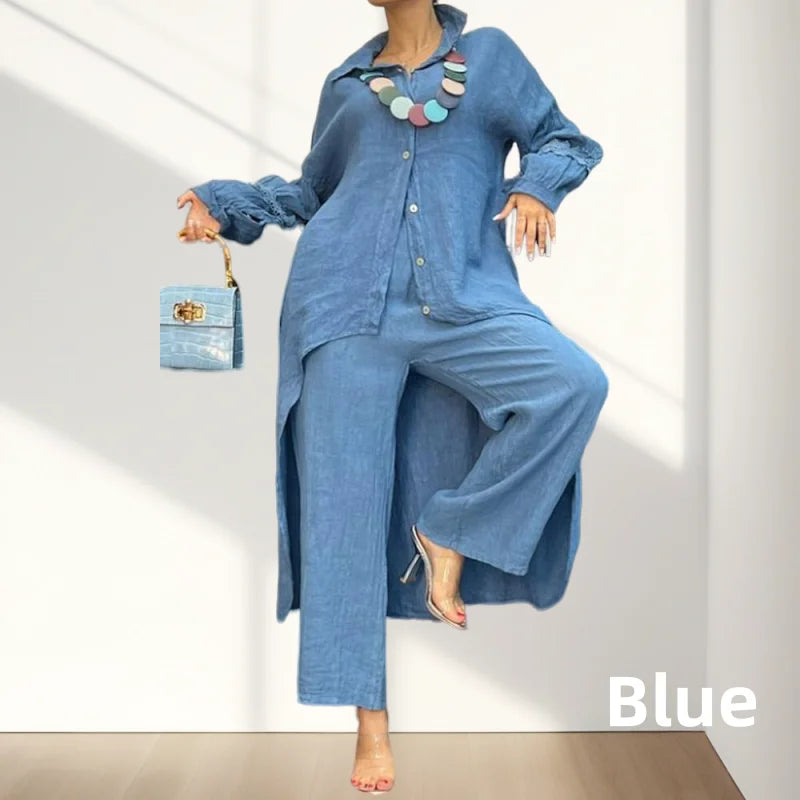 Loretta - Solid Two-Piece Outfit