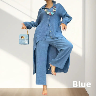 Loretta - Solid Two-Piece Outfit