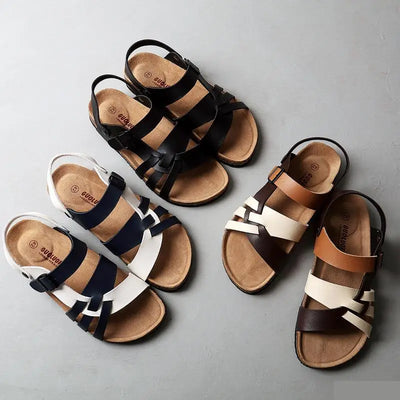 Elara | Premium orthopedic leather sandals
