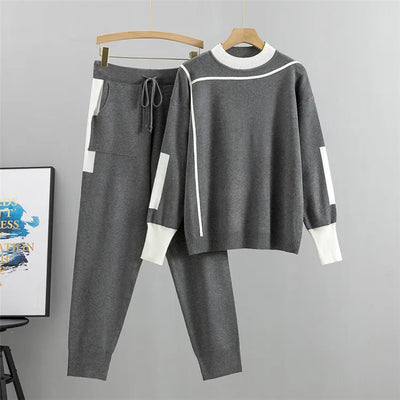 Kaitlyn | Women’s Casual Lounge Sweater Pants Set