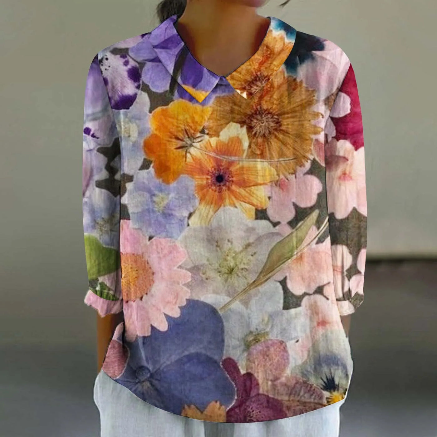 Clara™ | Cotton Blouse