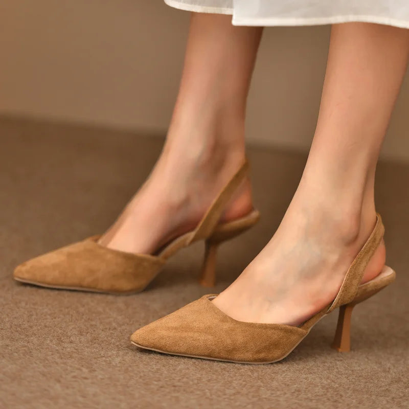 Clara – Classic Slingback Heels