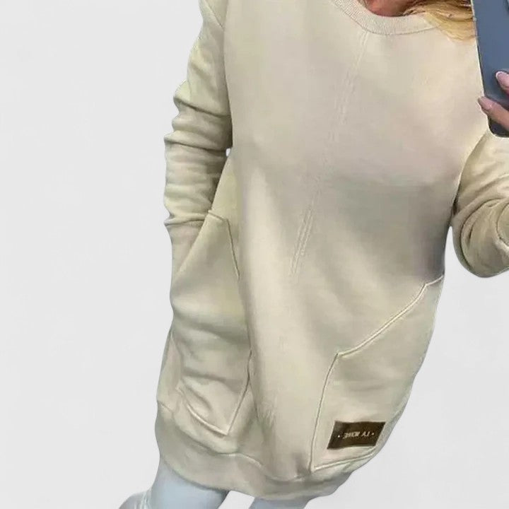 Elviora | Sophisticated Sweatshirt Dress