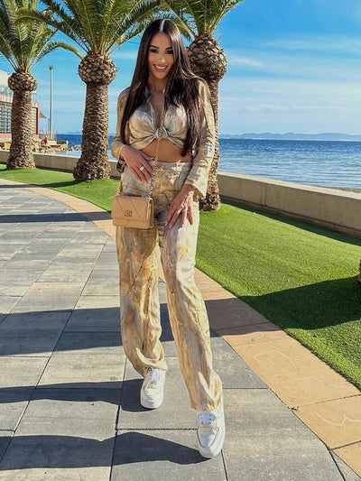 Victoria™ - Modern Shirt and Pants Set