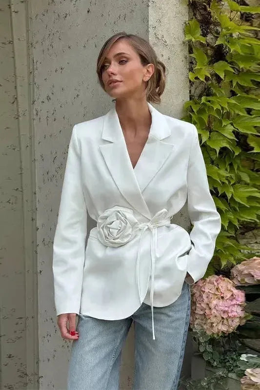 NORTHLINE STUDIO | ROSA BELTED BLAZER