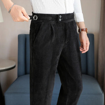 Christophe Marechal High Waist Casual Pants