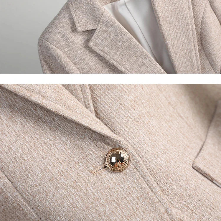 Harriet One-Button Blazer