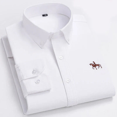 Cavalleri – Men’s Embroidered Oxford Shirt