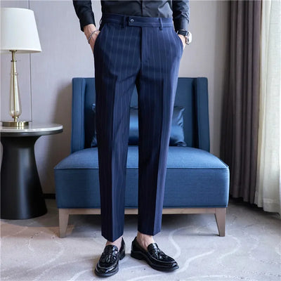 Enzo Palladino Slim Business Casual Pants