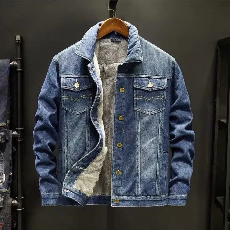 Napoli Fleece-Lined Denim Jacket
