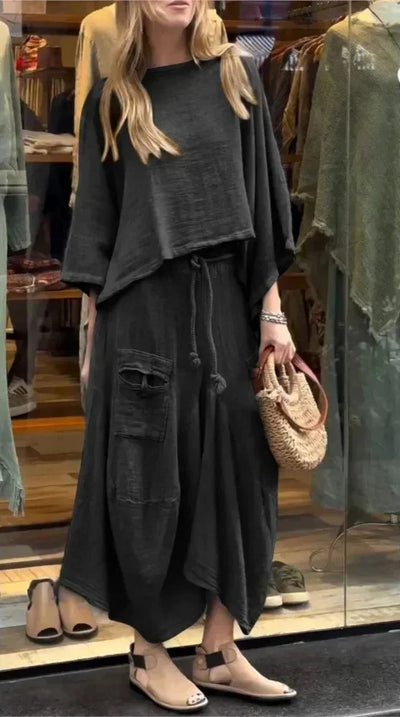 Pamela - Loose Casual Irregular Set
