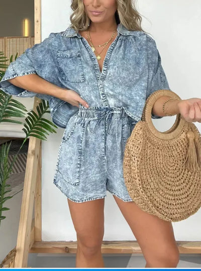 Luna™ - Vintage Denim Set