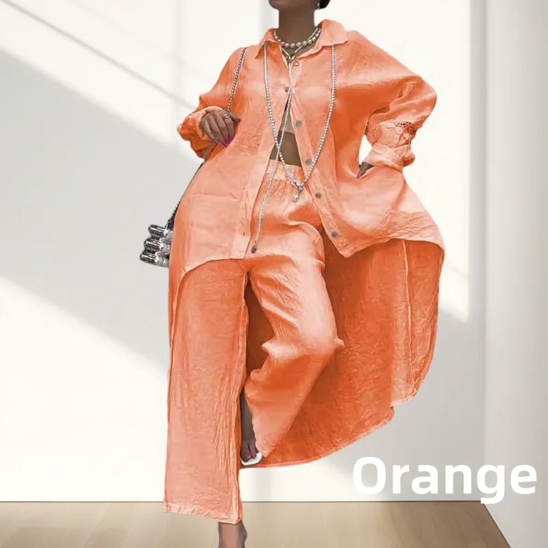 Loretta - Solid Two-Piece Outfit