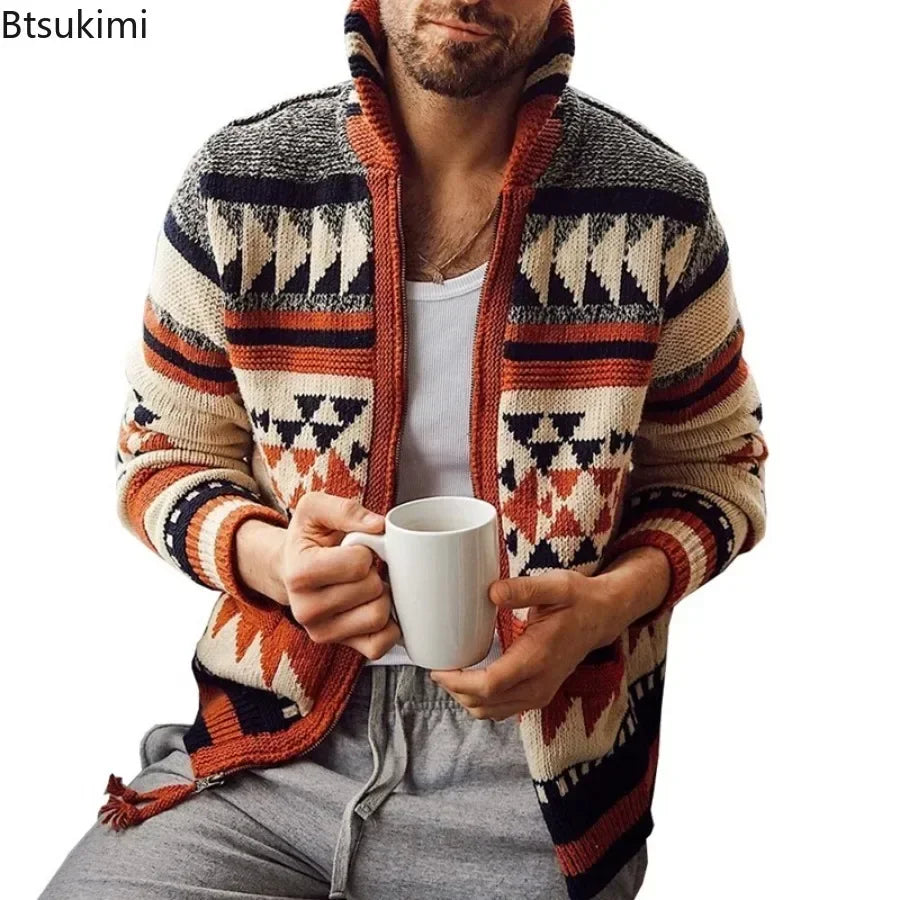 "Frontier" Knitted Cardigan