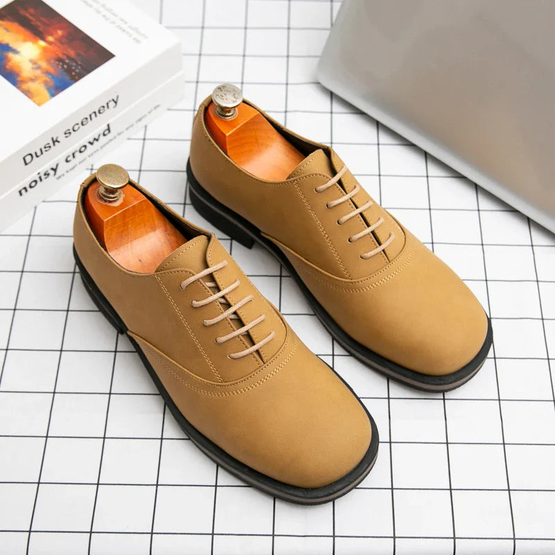 Benoît Salvaggio Men’s Classic Oxford Orthopedic Shoes