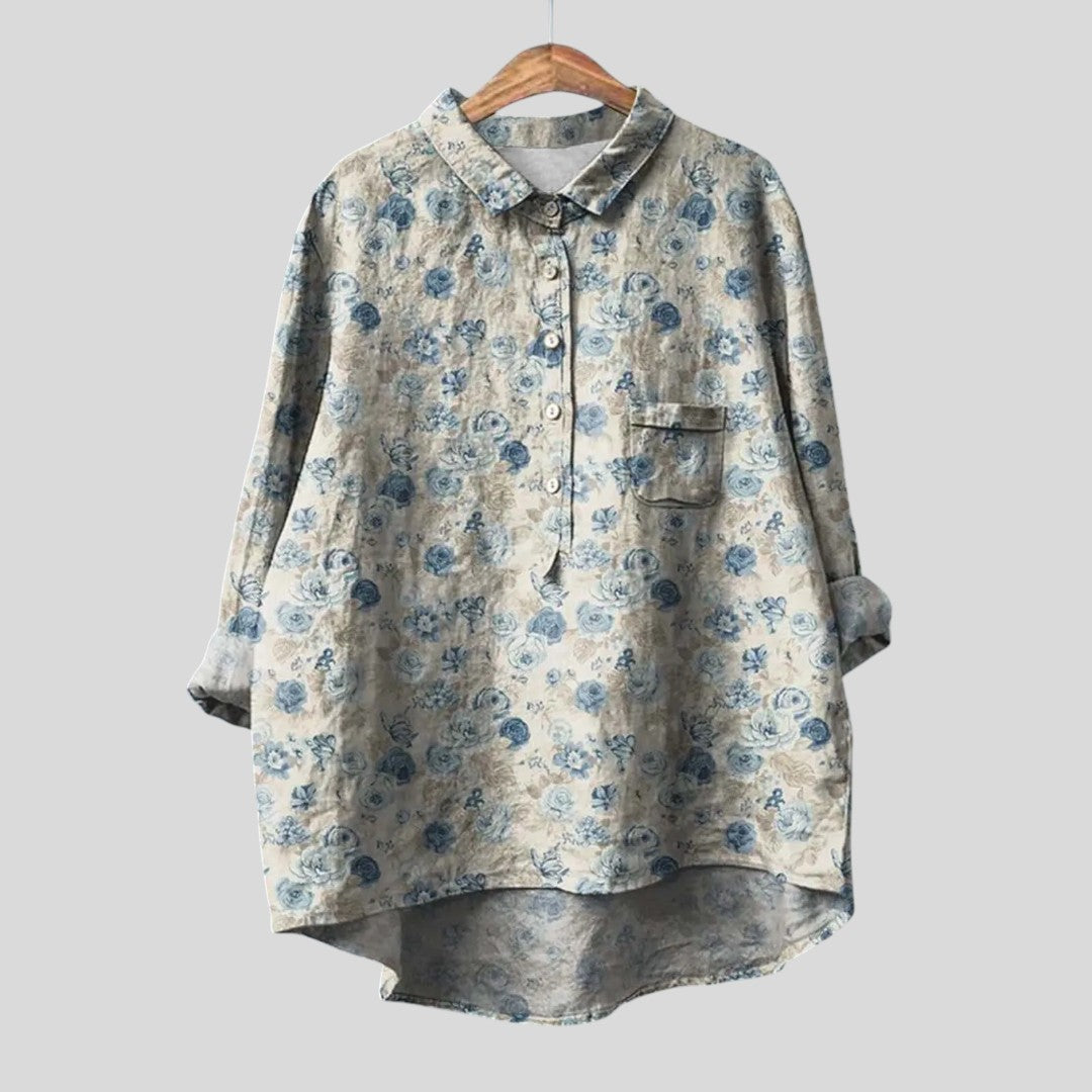 Manaia | Elegant Women's Floral Shirt