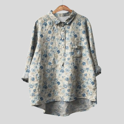 Manaia | Elegant Women's Floral Shirt