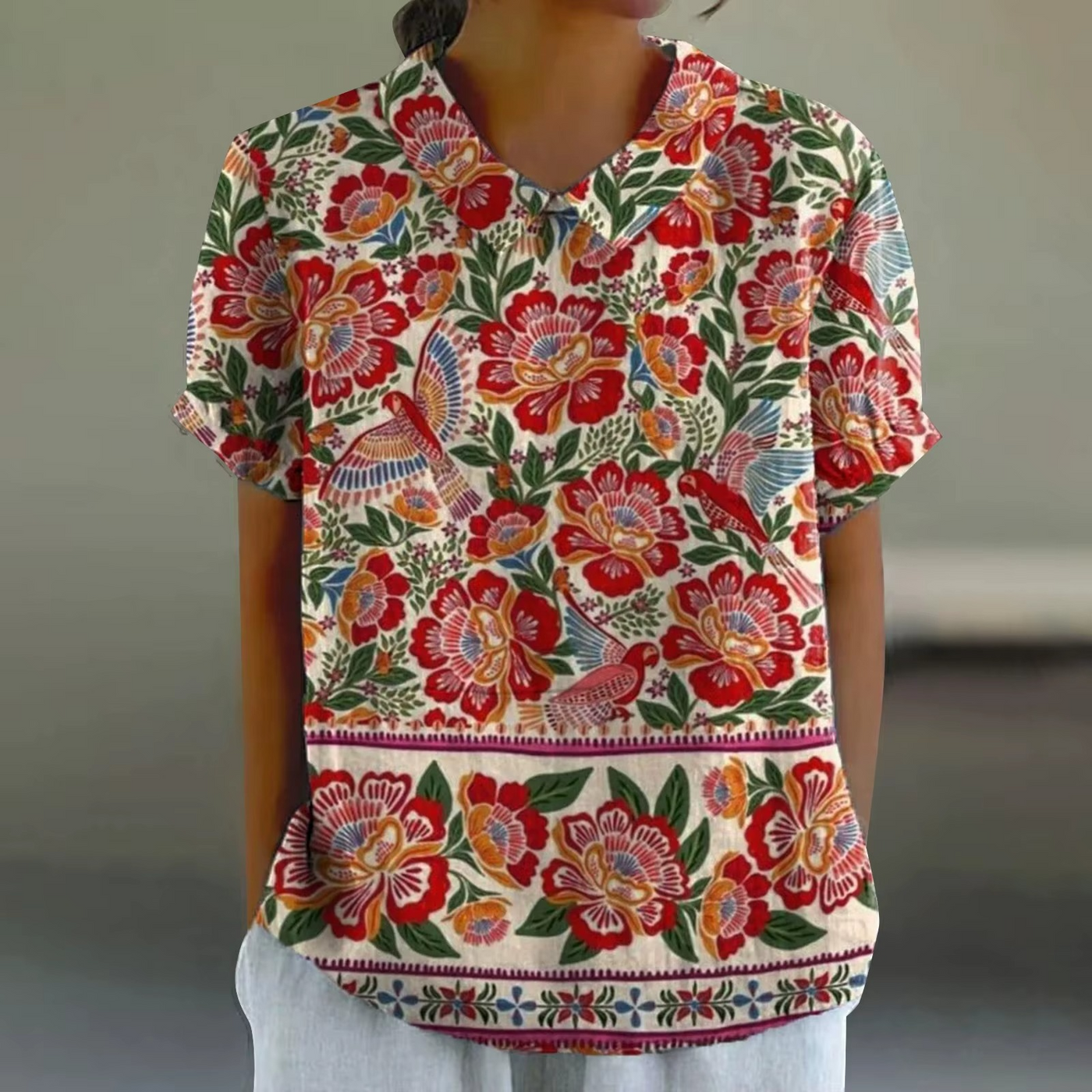 Millie | Bohemian Art Shirt