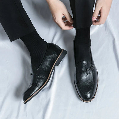 Gaspard Renaud Leather Loafers