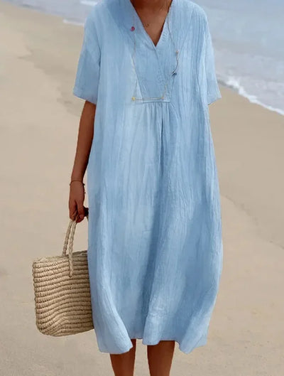 Lillian | Cotton Beach Summer Dress