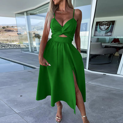 Scarlett™ - Stylish Sleeveless Split Dress