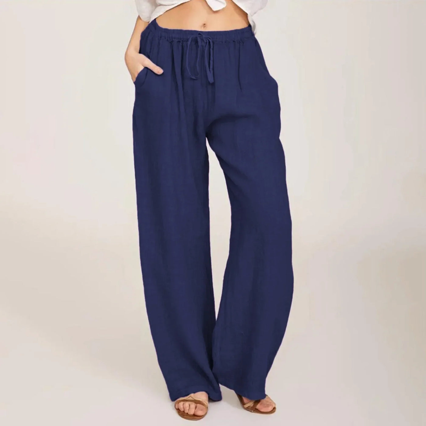 Julia | Comfortable Cotton Pants