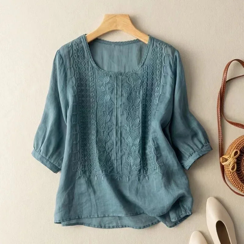 MARIA™ - RELAXED LIGHTWEIGHT SPRING BLOUSE