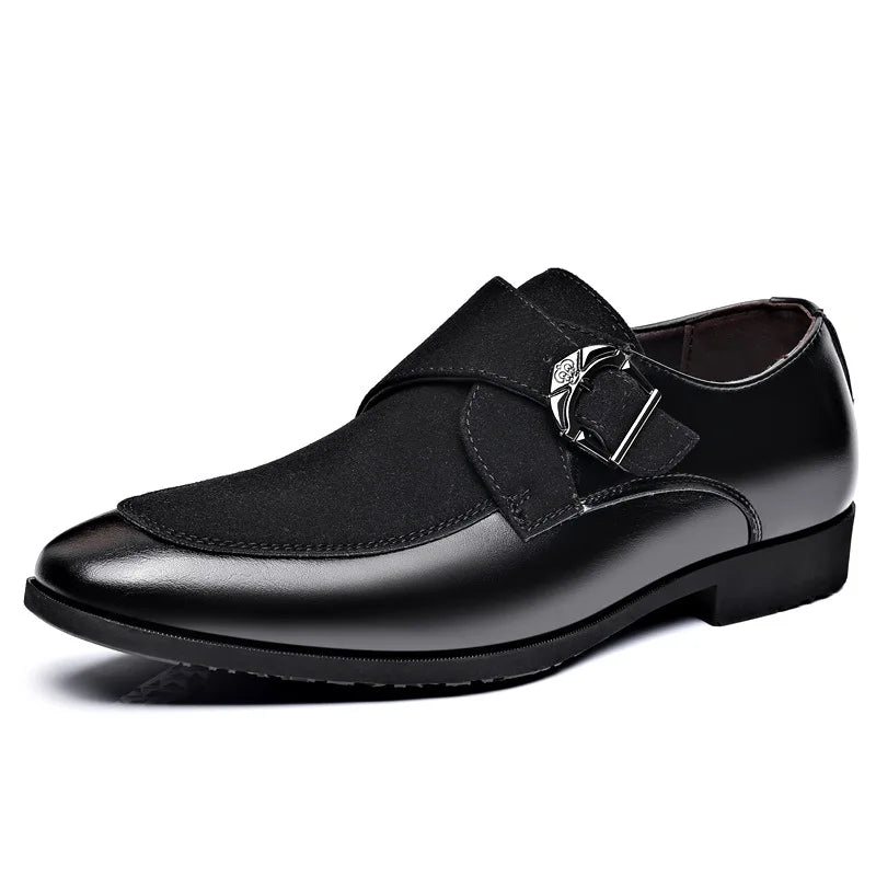 Hilma Klint Leather Monk Strap Shoes
